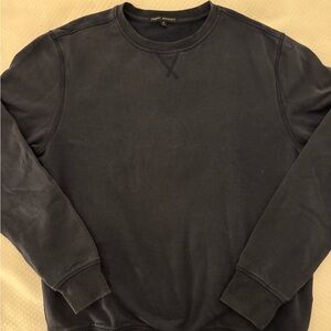 Robert Barakett Cotton Blend navy sweater